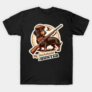 Hunter Dachshund T-Shirt